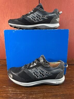 The North Face Cradle Black/Gray Gore-Tex Men’s Trail Hiking Shoes Size US 8,5